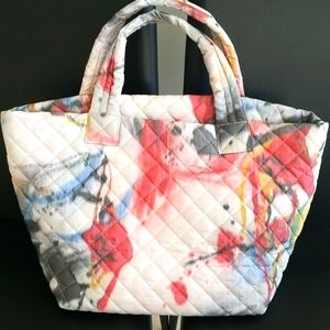 Limited Edition MZ Wallace Watercolor Print Metro Tote Bag